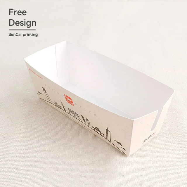 High Quality Disposable Eco-friendly Friendly Fried Chicken Fast Food Packaging Box Hamburger Chicken Rice Flower Takeaway Box