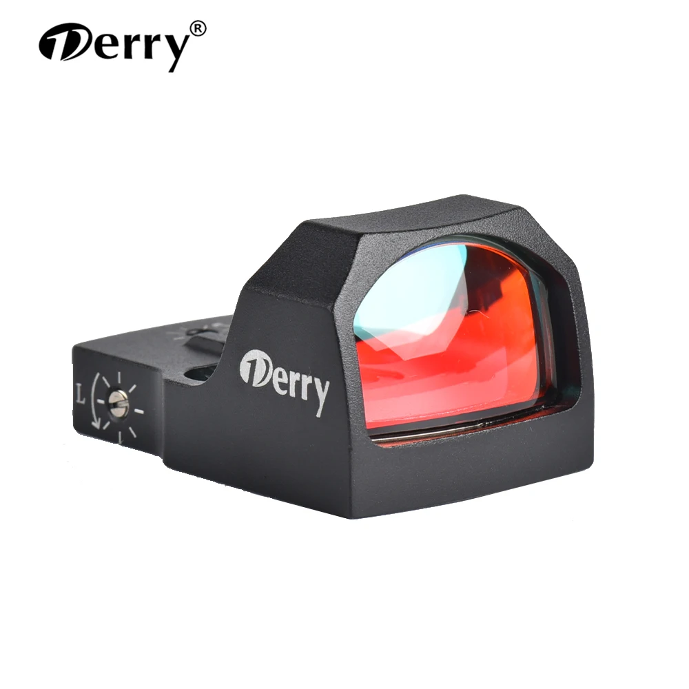Derry Optics RMR Type 4 MOA Red Dot Sight with Picatinny Rail Mount