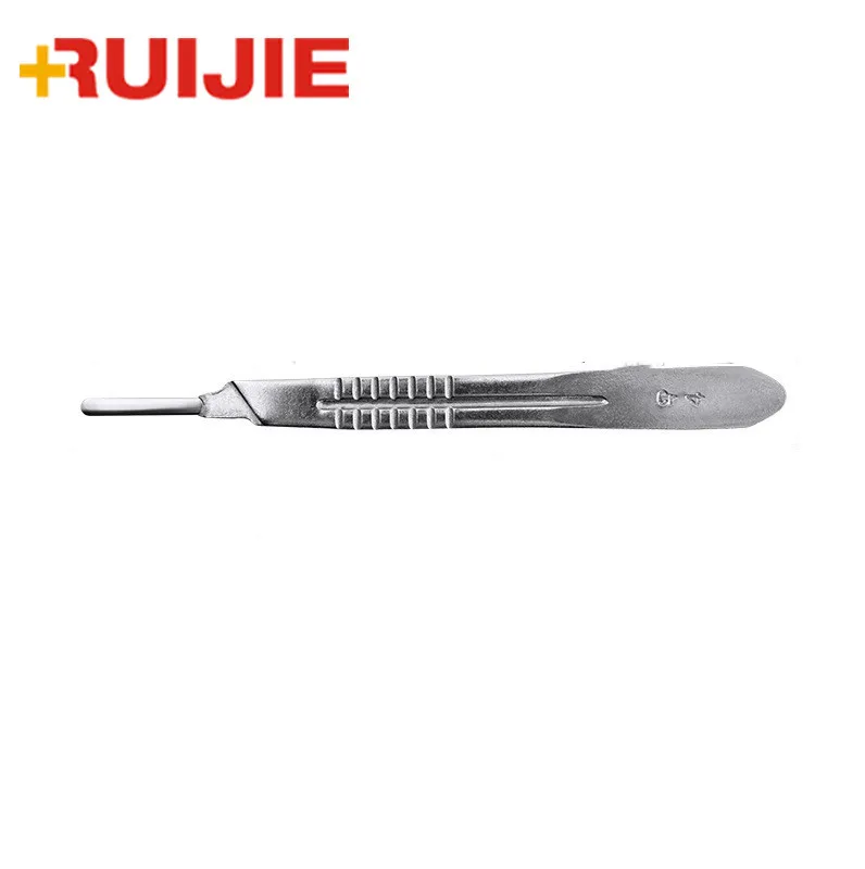 Круглая ручка скальпеля из нержавеющей стали