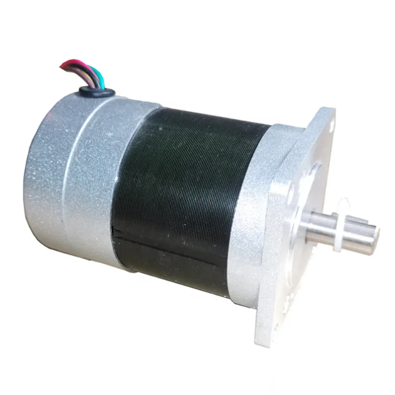 high speed brushless electric dc engine 12v bldc motor Diameter 56mm nema23  double ball bearing high efficient ec motor 12v