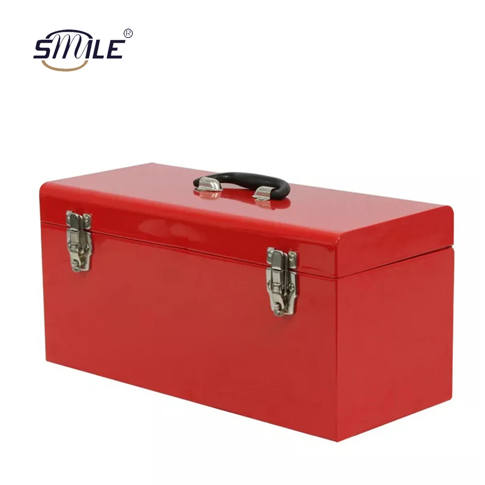 CHNSMILE Snap On Toolboxes with Handle Custom Service Metal Ute Toolbox Portable Metal Toolbox