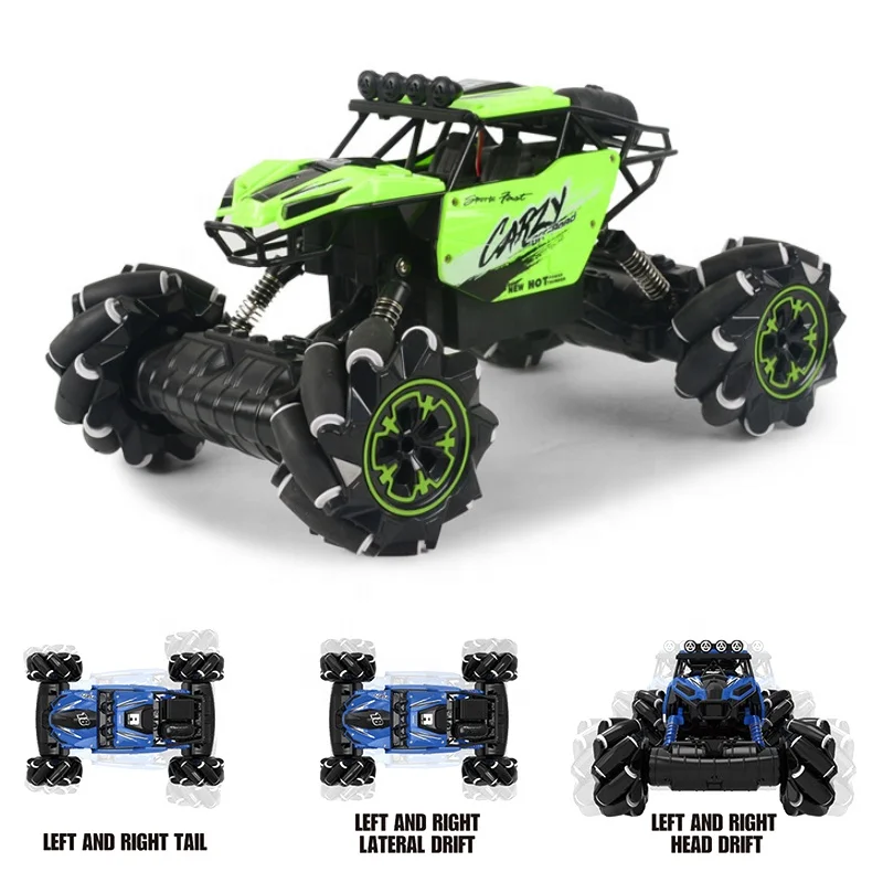 ZIGOTECH Music Dancing 360 Rotation Rechargeable Remote Control  Toys Truck Rc Drift Car 4Wd