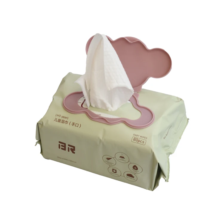 OEM Wholesale Baby Wet Wipes Organic natural Fragrance Free Baby Wipes with Lid