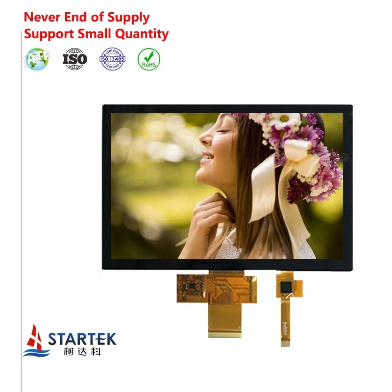 Lcd panel manufacturing 7 inch RGB interface 1024*600 tft lcd modules with parallel