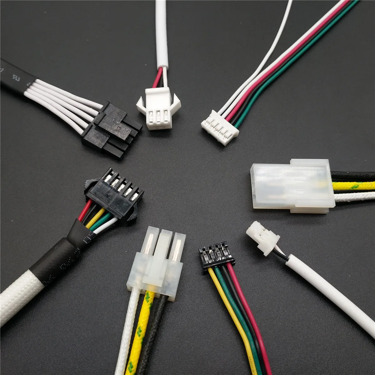 Jst SM 2.5mm  ZH1.5mm SH 1.0mm PH 2.0mm Connector Wire Harness Braided Power Cable