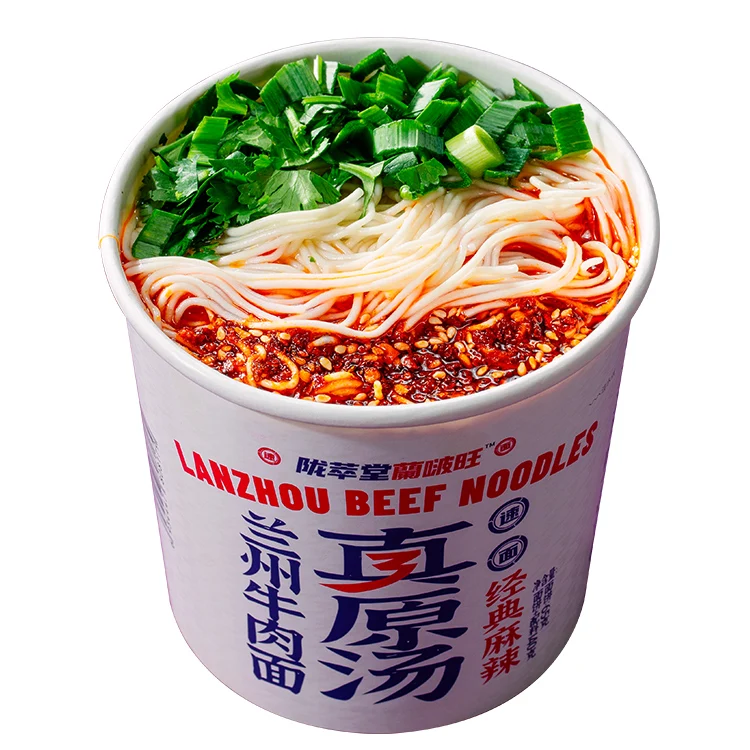 Низкая цена хороший вкус Пряный суп из говядины оптовая продажа рамен лапша
