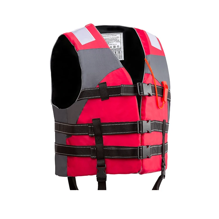 High Quality Coast Guard Approved Water Rescue Sports Life Jacket Vest Hot Sale EPE Foam PVC Foam and Oxford Fabric Material
