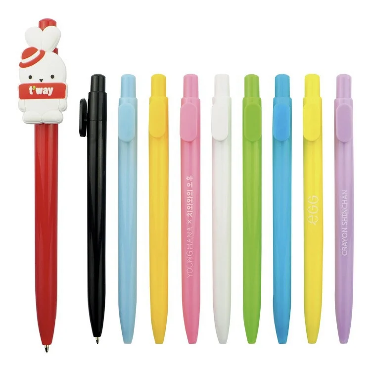 Factor Cheap Supplies Pen Girl Heart Cute Cartoon Neutral Pen Needle 0.5mm Black Student Pen Season With Custom Logo