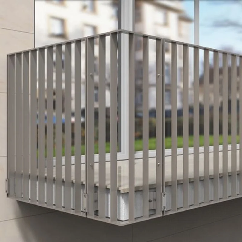 Aluminium Slat Fence Metal Fence Balcony Guardrail