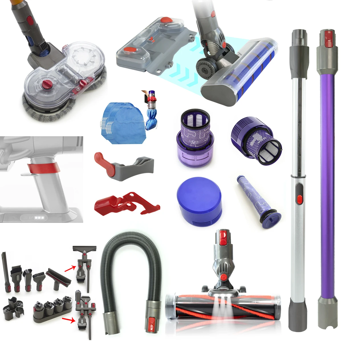 Концевой адаптер для шланга Dysons Big Ball Cy22 Cy23 967370-01 концевой соединитель пылесоса аксессуары инструменты запасные