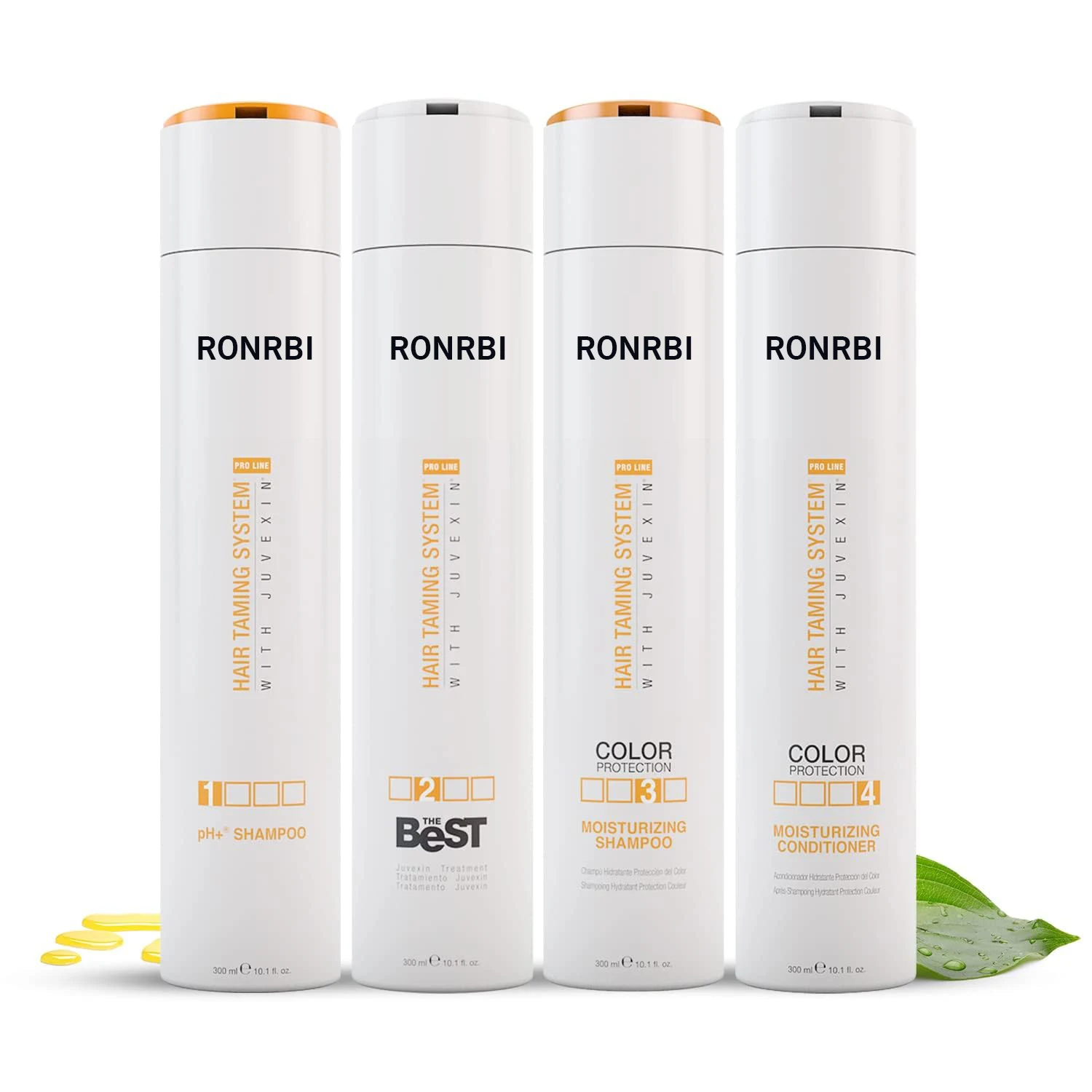 Smooth and Frizz-Free Long-Lasting Results Formaldehyde-Free Brazilian Keratin Hair Treatment -