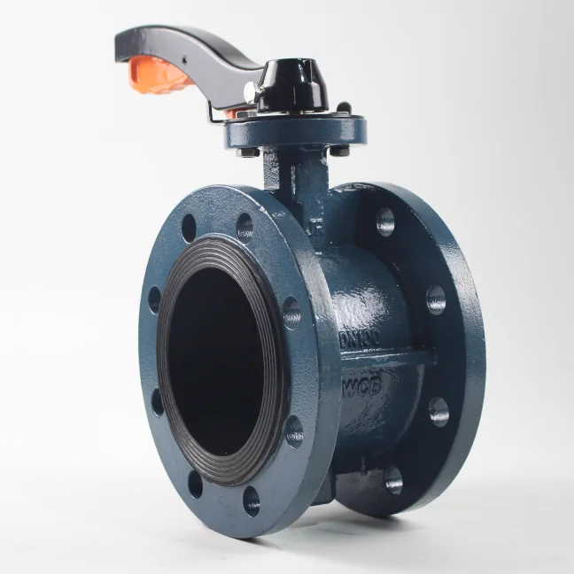 Flange Butterfly Valve Flanged Gate Valve JIS0 PN 16 EPDM Seat Manual Operation Face to Face Cast Iron Standard General 5 Pcs