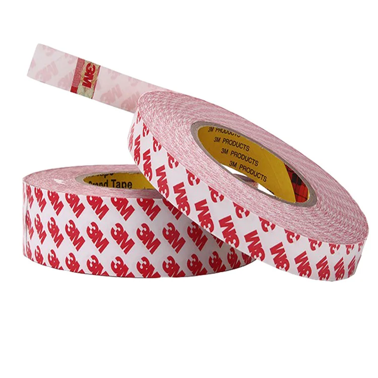 Color Double Sided Cotton Tape Adhesive Tape White Paper No Printing 0.13mm Waterproof Acrylic Heavy Duty Waterproof Membrane