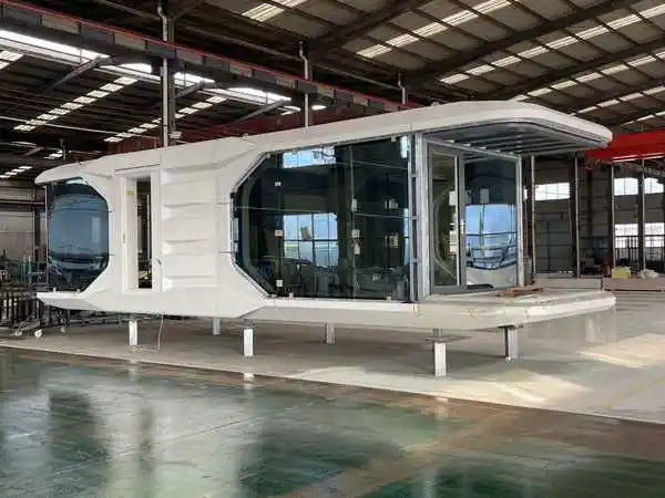 Luxury Sleeping Space Capsule Mobile Tiny House High End Prefab House Shop for Sale Capsule Hotel