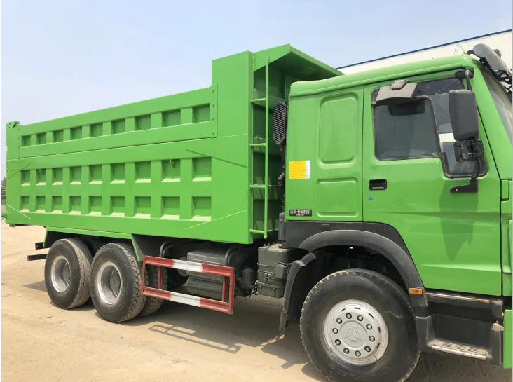 Trucks Howo Tipper Lorry Dumper 6X4 Mining 371 Heavy cheap Camion Brand Dimensions Sinotruk 40 ton Used Dump Truck
