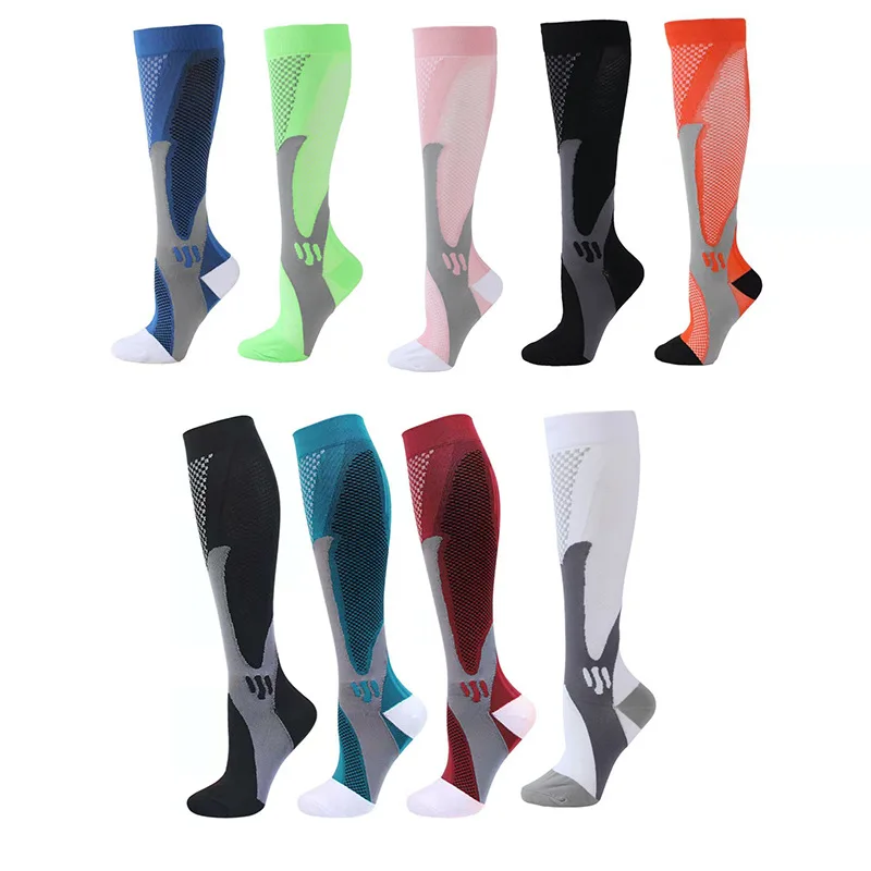 Men Women Varicose Athletic Stocking Running Socks Beautiful Girls Young Boy Tube Nylon Compression Fancy Stocking Foot Stocking
