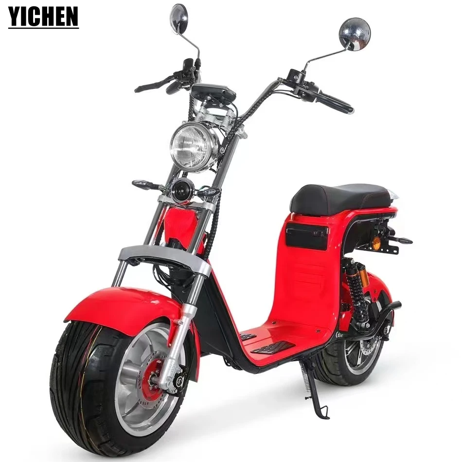 YICHEN Moto Elettricas 2022 Holland Stock 2000 Watt 20Ah 30Ah Removable Battery 2 Wheel Electric Scooter EU Warehouse