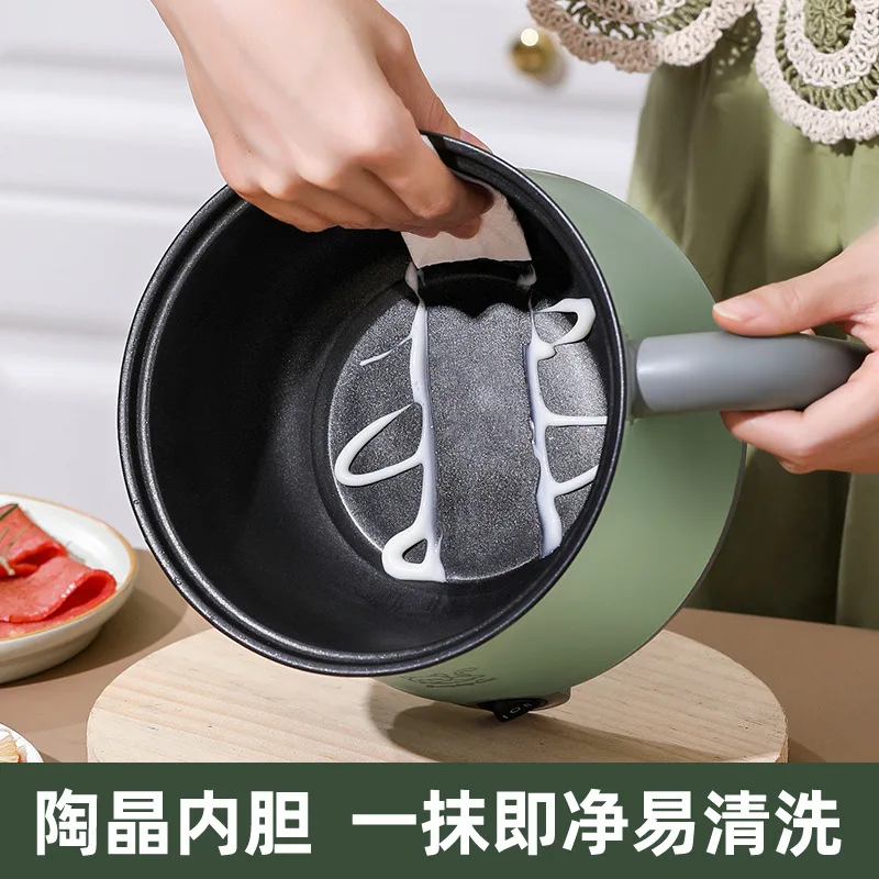 multifunction mini hotpot cooker commercial noodles rice cooker portable electric stanlies steel  cooker household