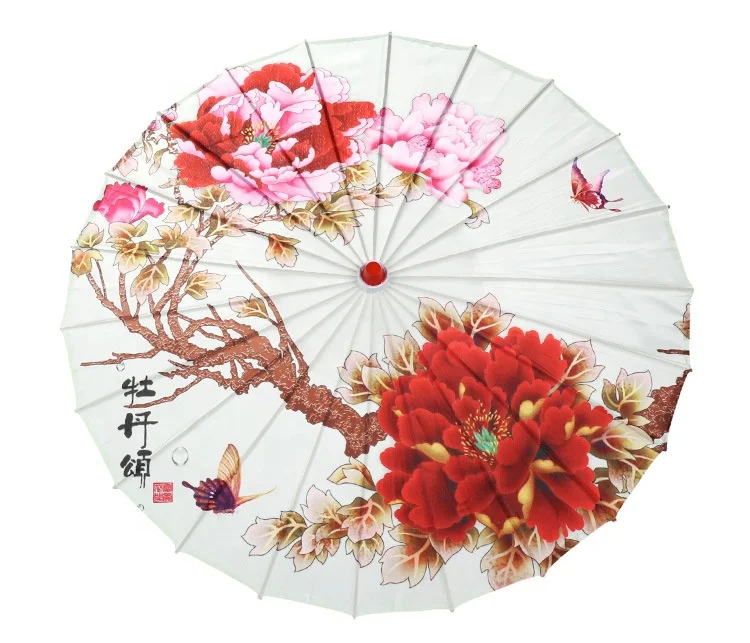 
chinese traditional handmade parasol folded oil paper umbrellas 