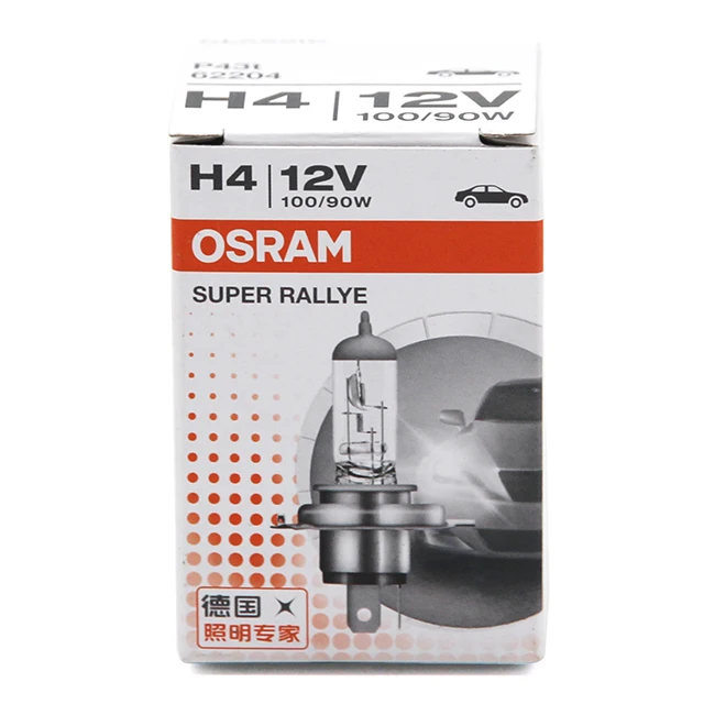 Галогенные лампы OSRAM H4 12 в 100/90 Вт P43t 62204 для внедорожных фар