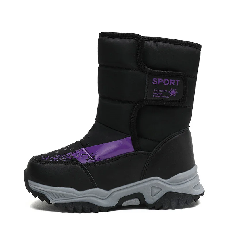 2021 New Hot Sale Pink Snow Boots For Girls And Anti Slip Outsole Kids Baby