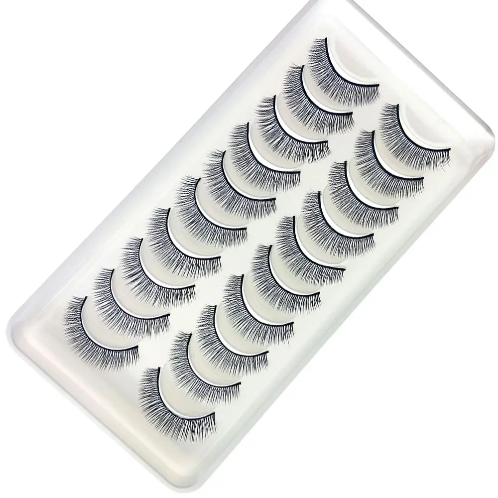 3d natural magnetic  russian volume mink individual eyelash extension c d curl segment pre-cut extension kit eyelashes