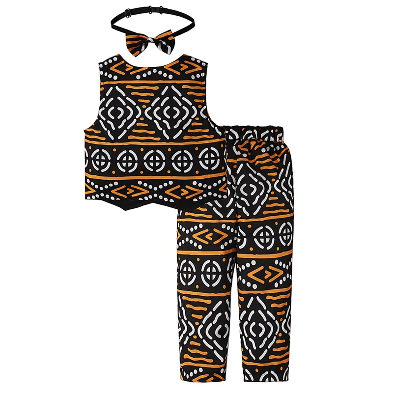 New style baby boys clothing set graphics print three-piece suit set summer children outfits