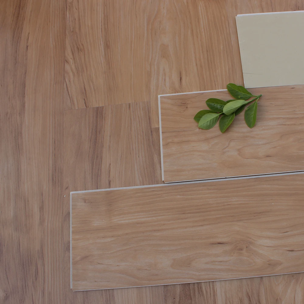 Virgin PVC material SPC flooring with click system 4mm thickness
