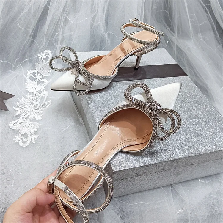LFH-3 2022 Shoes Women Heels Ladies Wedding Elegant Platform Shoes Pump Plus Size Sequin Thin High Heels Shoes for Women