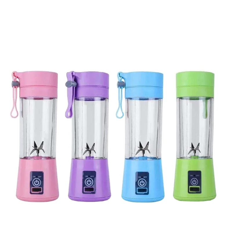 Mini Portable Multi-function Electric Juice Blender Cup Usb Charging Juicer Mixer Cup Plastic Stainless Steel USB Rechargeable
