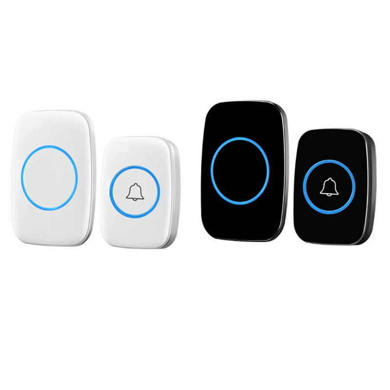2024 New Product Wireless Smart Doorbell IP44 Waterproof Home Remote Control Door Bell