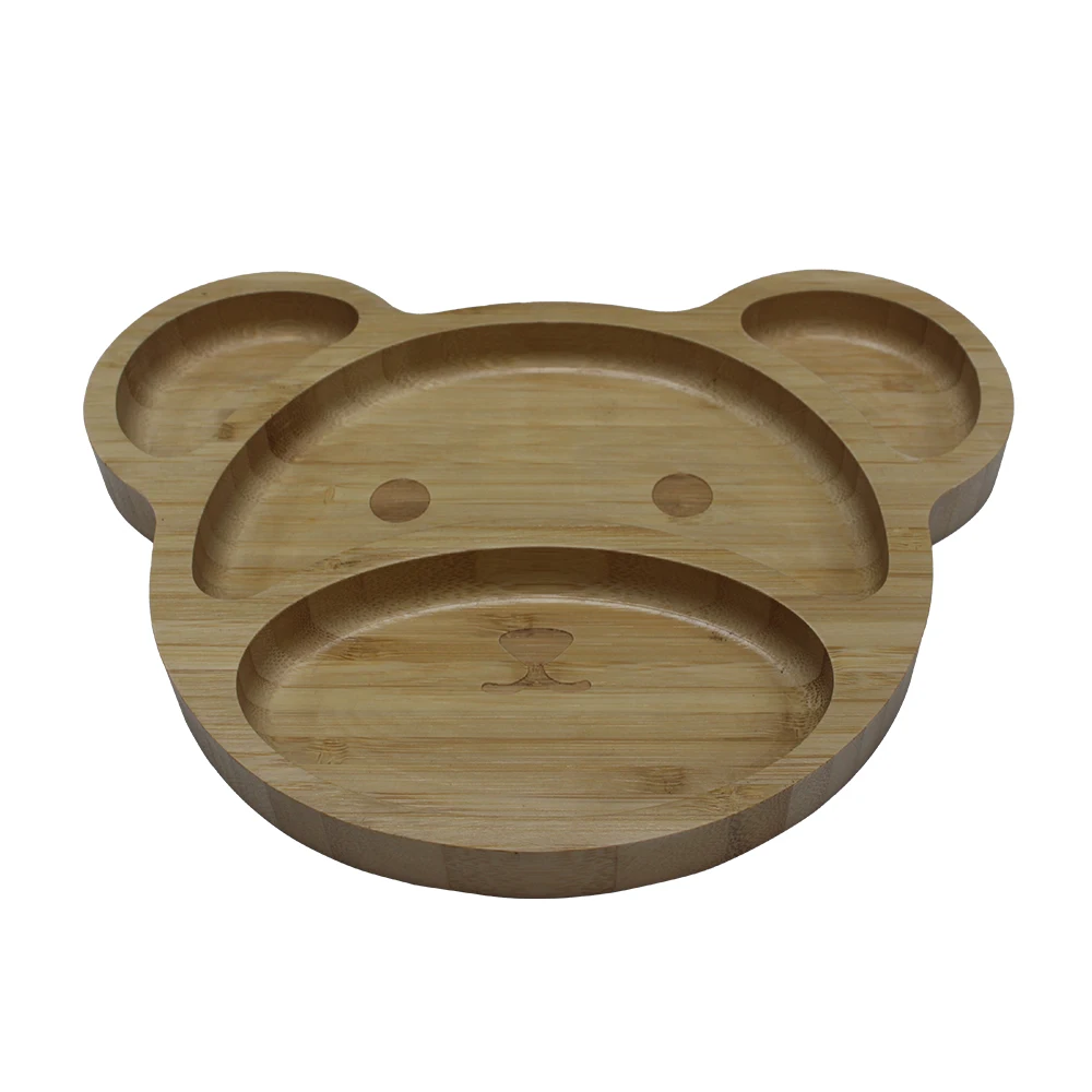 Hot Sale Home Children Cartoon Food Breakfast Wooden Kitchen Tray Wood Christmas Tray For Coffee