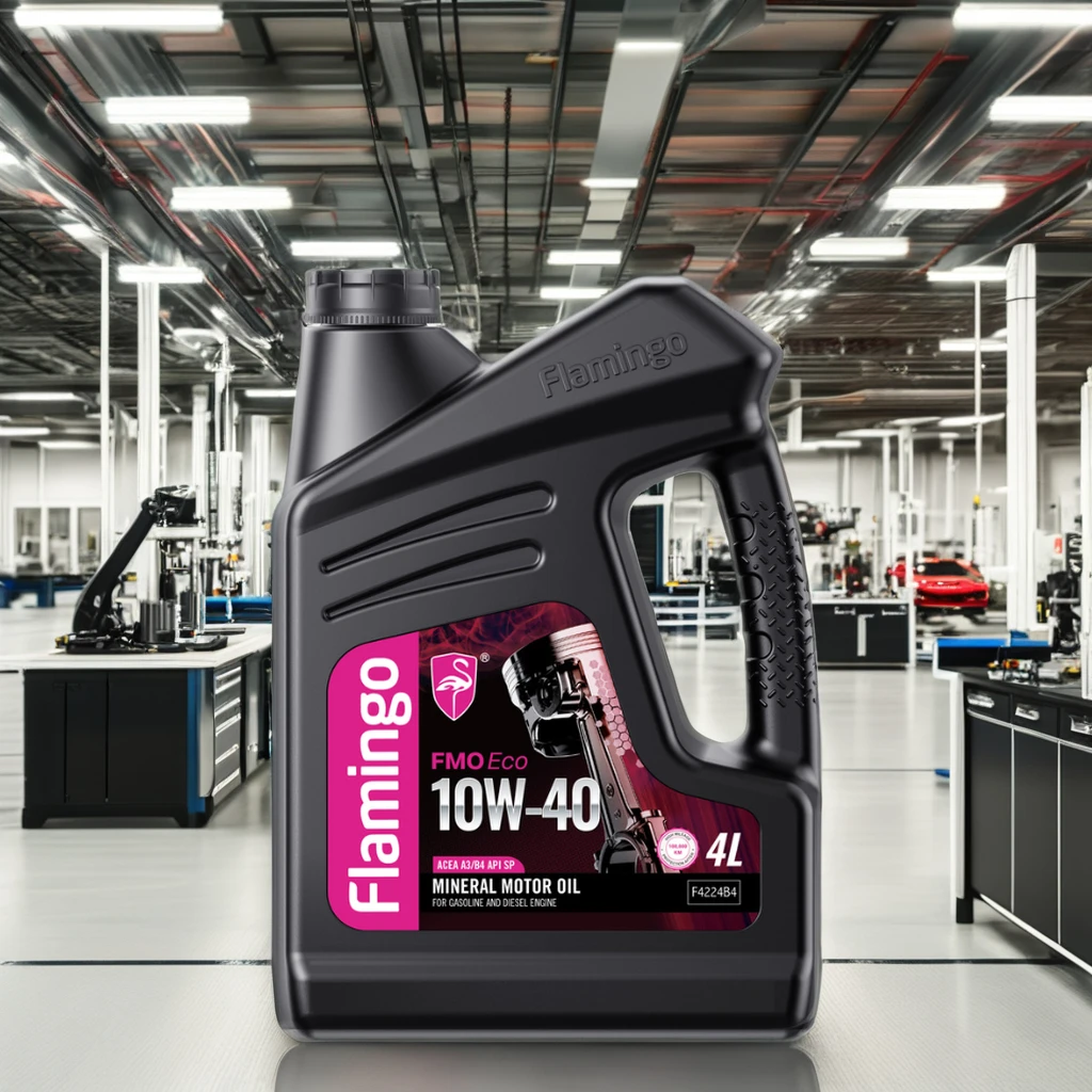 F4224B4 Mineral Motor Oil ACEA A3/B4 API SP 10W-40 Oily Liquid