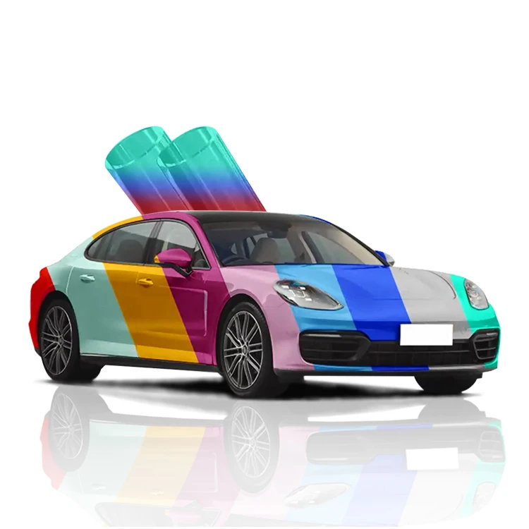 200 types New arrivals Tpu vinyl wrap Film color Ppf Car paint Film Stretch Self healing 1.524x15M
