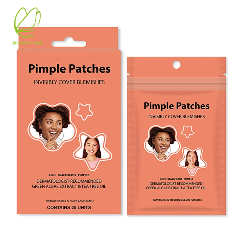 OEM Private Label Funny Festival Anti Acne Pimple Moturizing Salicylic Acid Hydrocolloid Acne Patch