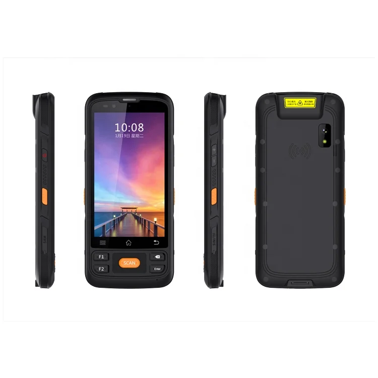 4G WIFI GPS NFC RFID Pdas Rugged Barcode Scanner Handheld Pda Prices Android 12 Handheld PDA