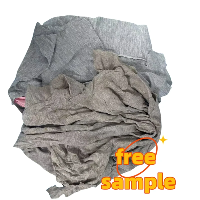 Wholesale 10KG 25KG Bales  used clothes cotton cleaning rags waste cotton cutting rags