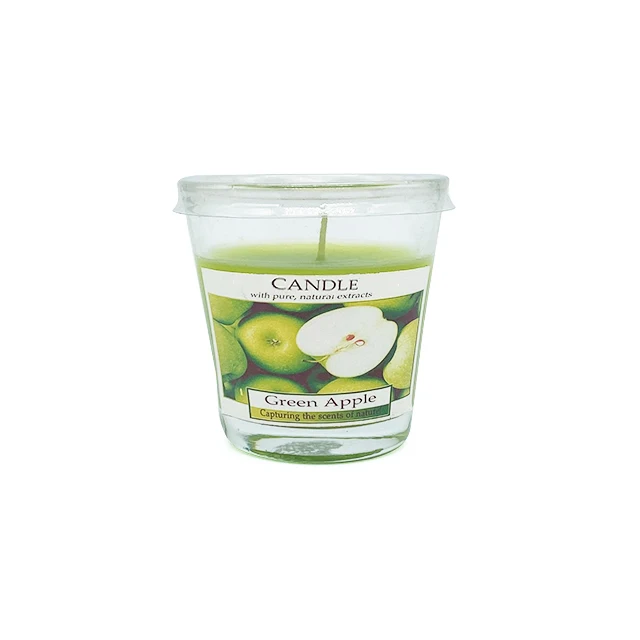LT01T Wholesale promotion stock various classic fragrances scented candles glass jar gift candles for Souvenir
