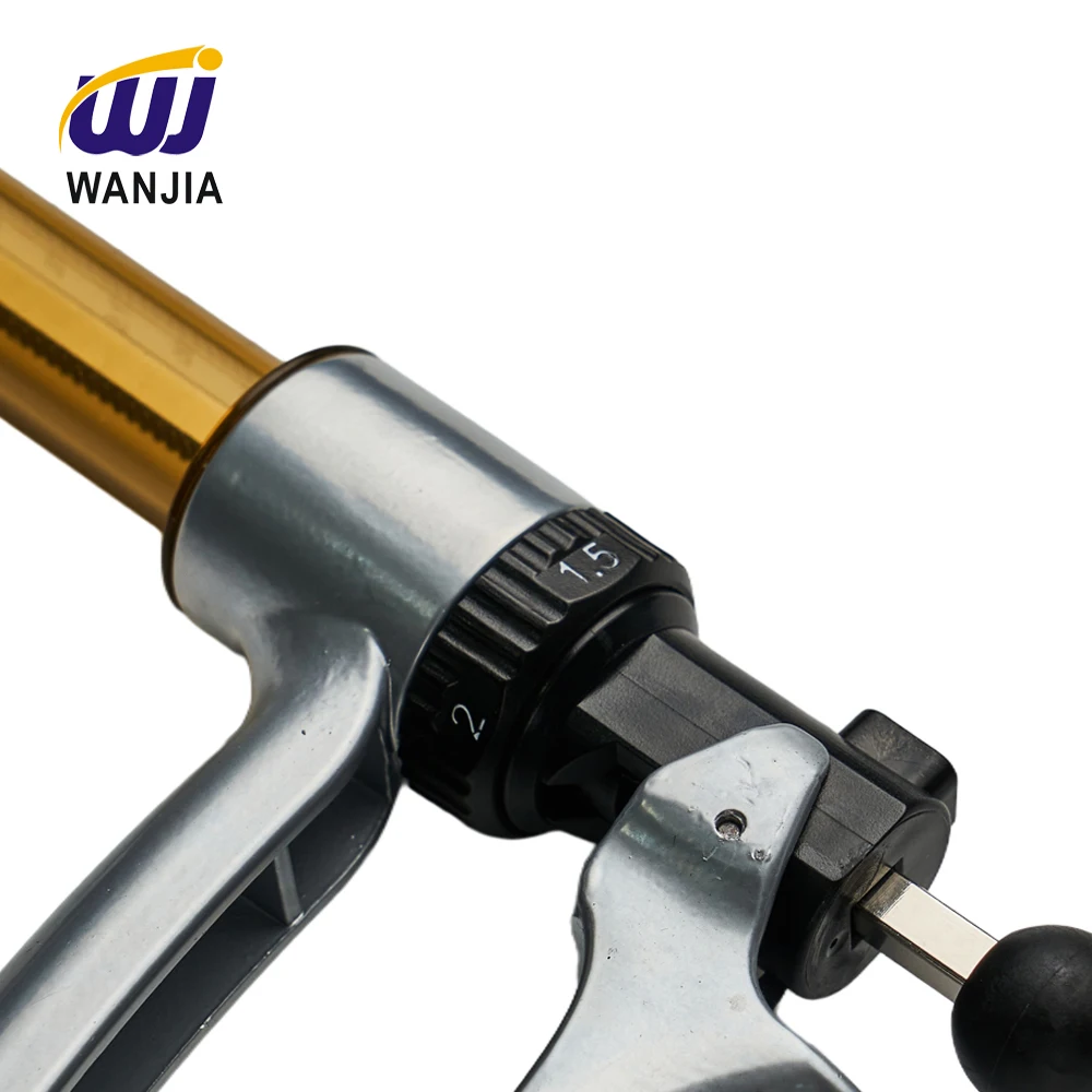 WJ127 Durable HRS Plastic steel high-precision Continuous Veterinary Syringe, Vaccine injection 25m 50ml for pig cattle sheep