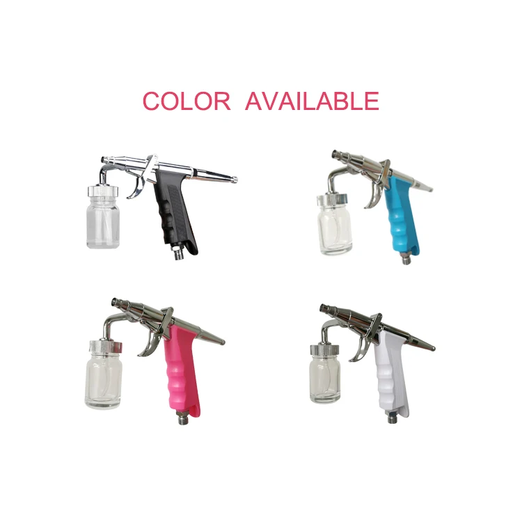 High Quality Private Label Hydrogen Ion Oxygen Injection Facial Skin Care Tools Air Brush Spray Gun