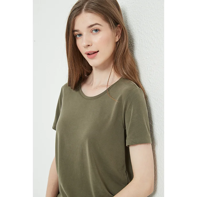 wholesale custom cotton spandex Proper price top quality gym shirts for women vintage t shirt women button down shirts