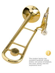JYTB-E120G marching trombone piston trombone pull Lijian Trombone