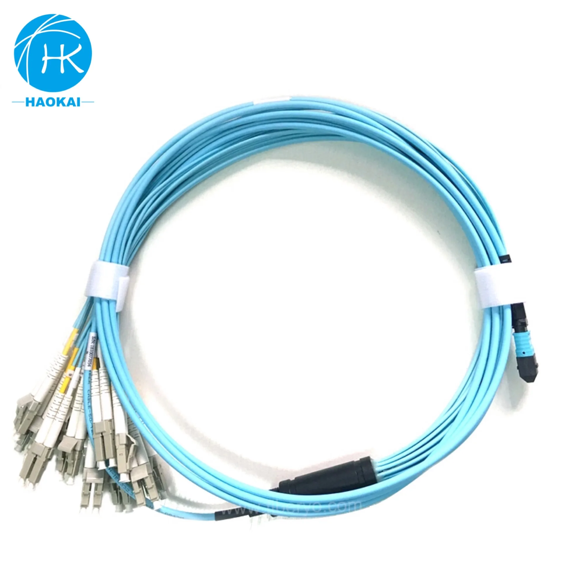 8core 12core 24core OM3 Fiber Optical MPO/MTP Patch cord Connector