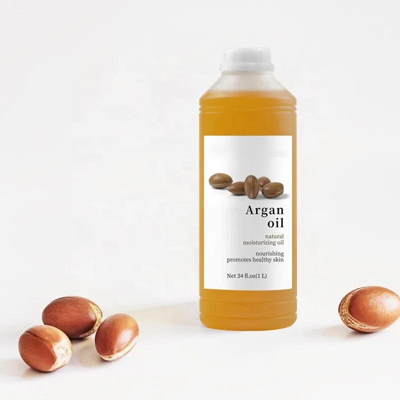 Wholesale Pure Organic Hair product Bulk Carrier Oil Refined Morocco argan 100% pure hair oil For Hair Care