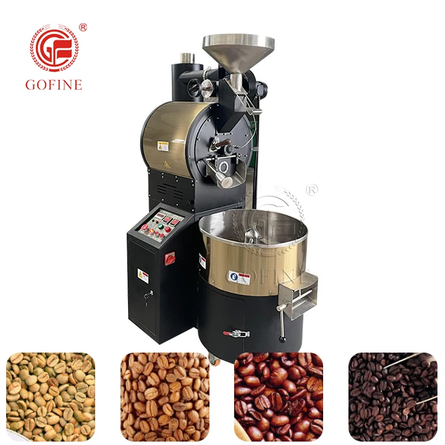 1kg 5kg Computer Temperature Control Coffee Roasting Toaster Coffee Bean Roaster Machine