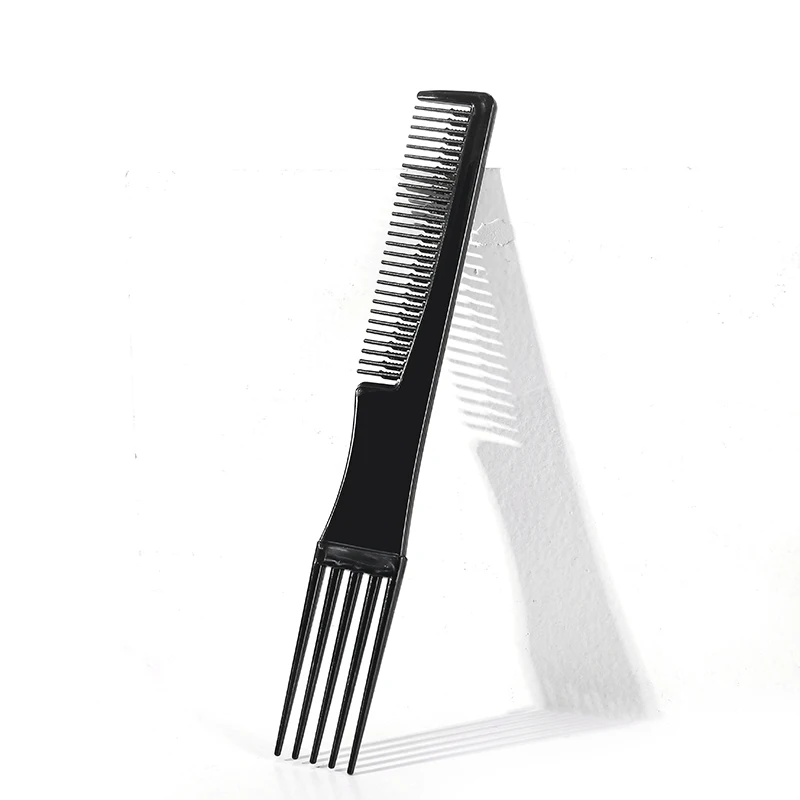 Factory Wholesale Price Comb Beauty Black Styling Lift Comb Metal Pik Professional Hairdressing Comb