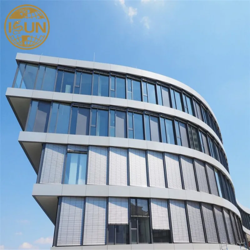  Good quality exterior wall cladding system aluminum curtain panel