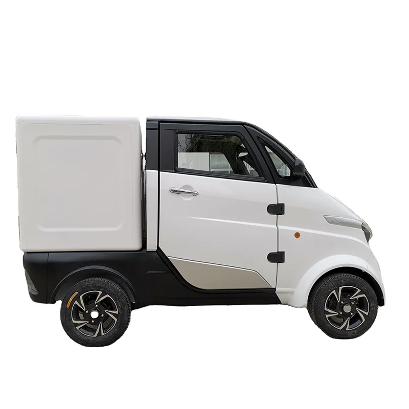 Electric cargo car Delivery Truck Van With Box for transport for adult with eec certificate for passenger