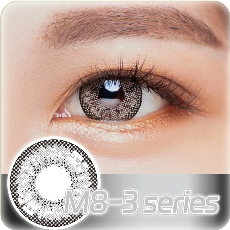 Hot Eyes Lens Eye Contacts Lentes  Contacto Len Yearly Diamond Colored Contact Lenses