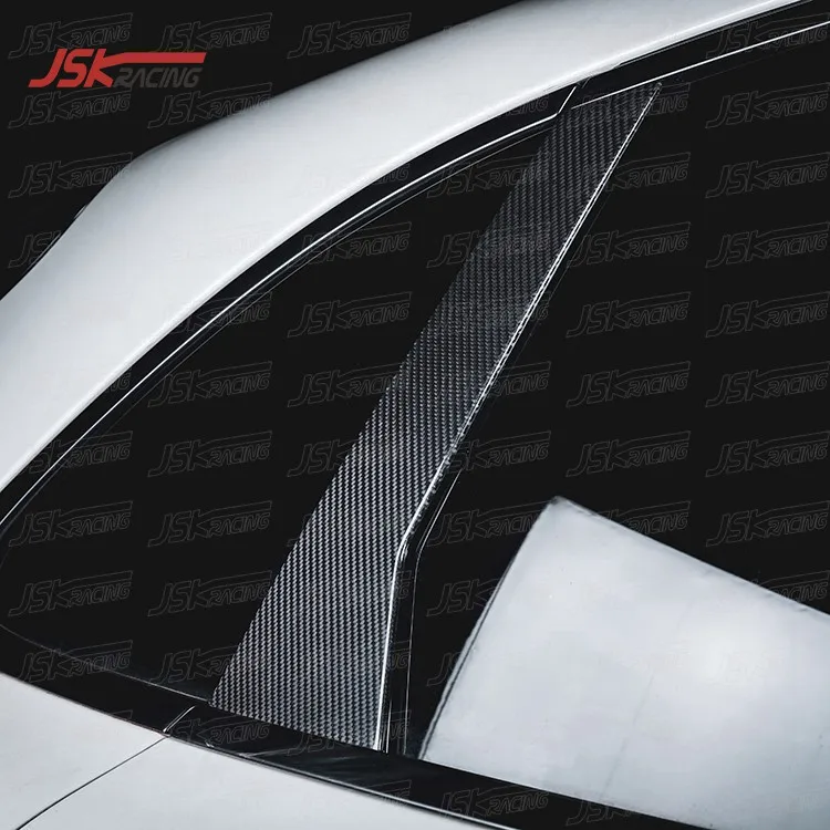 DRY CARBON FIBER B C PILLAR (8 PCS) FOR 2014-2017 PORSCHE MACAN